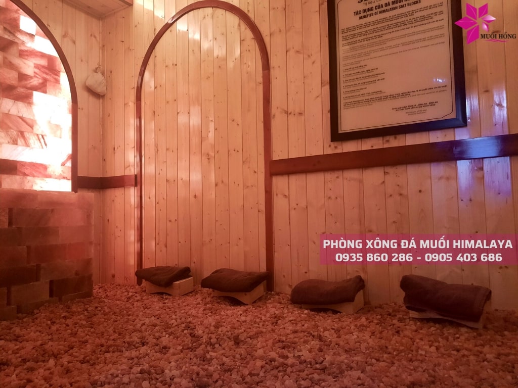 Phòng xông đá muối hồng ngoại