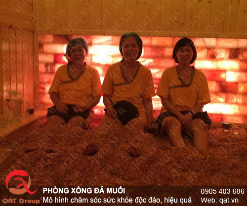 phòng xông đá muối lê spa 9