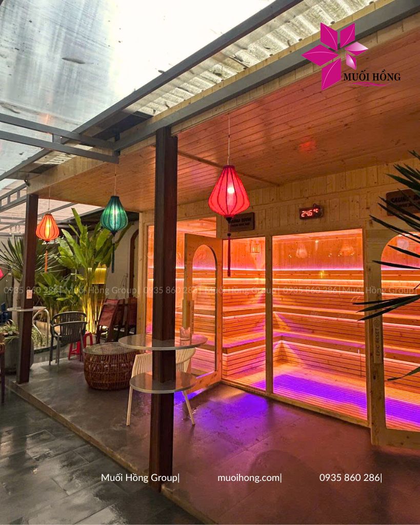 Setup spa đá muối Epic Reset An Bàng Hội An