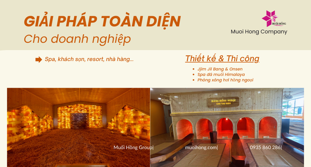 Thiết kế thi công xông hơi hồng ngoại