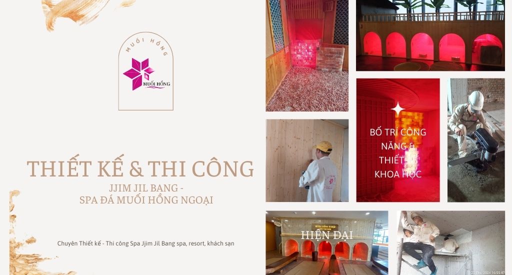 Thi công phòng xông hơi đá muối